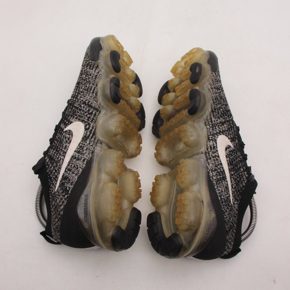 Nike Air Vapormax Flyknit 3 Men's Size 8 Black Oreo Sneakers Shoes AJ6900-002 - Picture 6 of 10